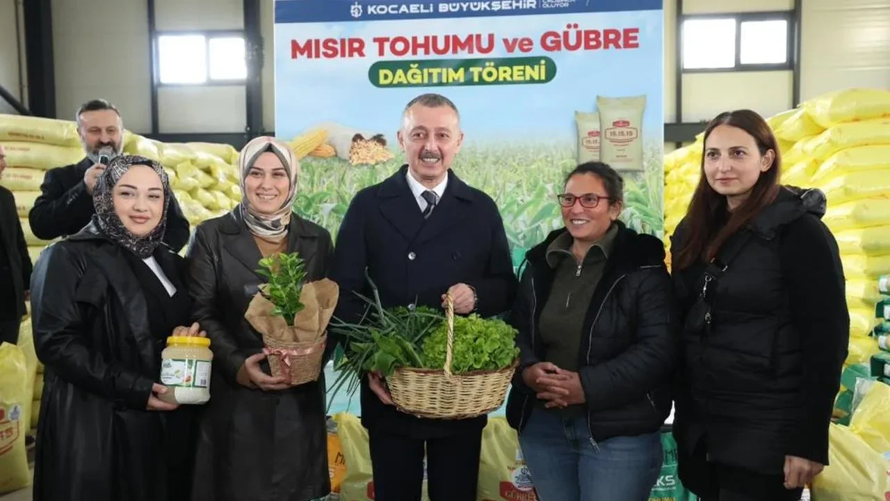 Kocaeli'de tarıma 1 milyar TL'lik rekor destek: Başkan Büyükakın rakamı açıkladı