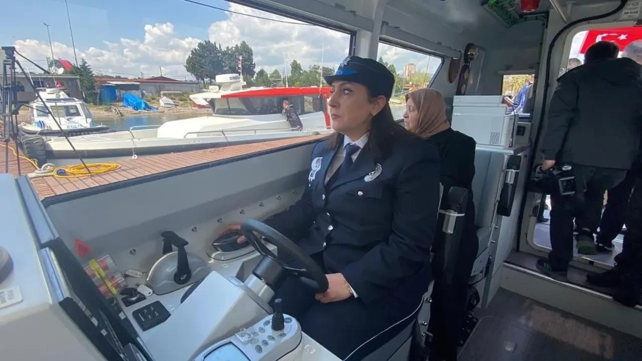 Şehit Polis Memuru Muhittin Uluç'un anısı yaşatılıyor: Kızına ait kontrol botu göreve başladı