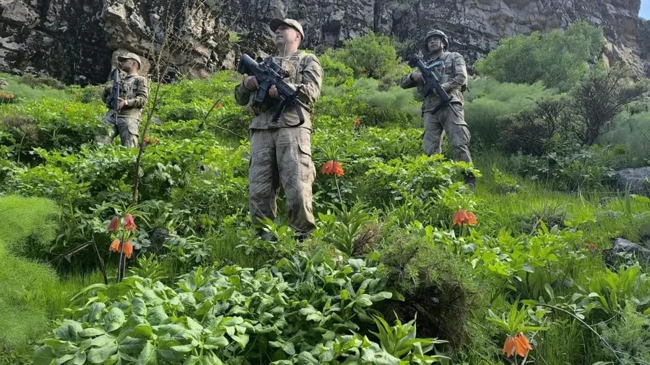 Ters laleleri koruma altına alan jandarma, koparanları 577 bin TL ile cezalandıracak