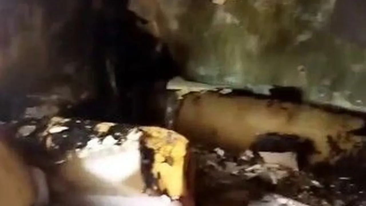 Kozluk'ta alevlere rağmen hayata tutunan genç: Yangın anında cesaretle atlayarak kurtuldu