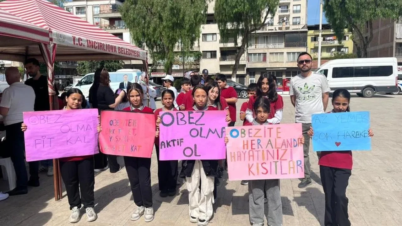 İncirliova’da obeziteye karşı hareket zamanı: Avrupa obezite günü kapsamında etkinlik yapıldı