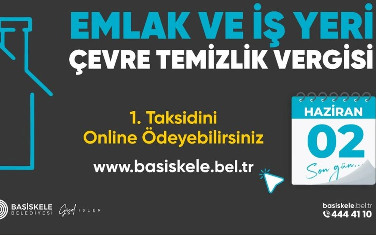 Başiskele Belediyesi emlak vergisi ödemeleri başladı