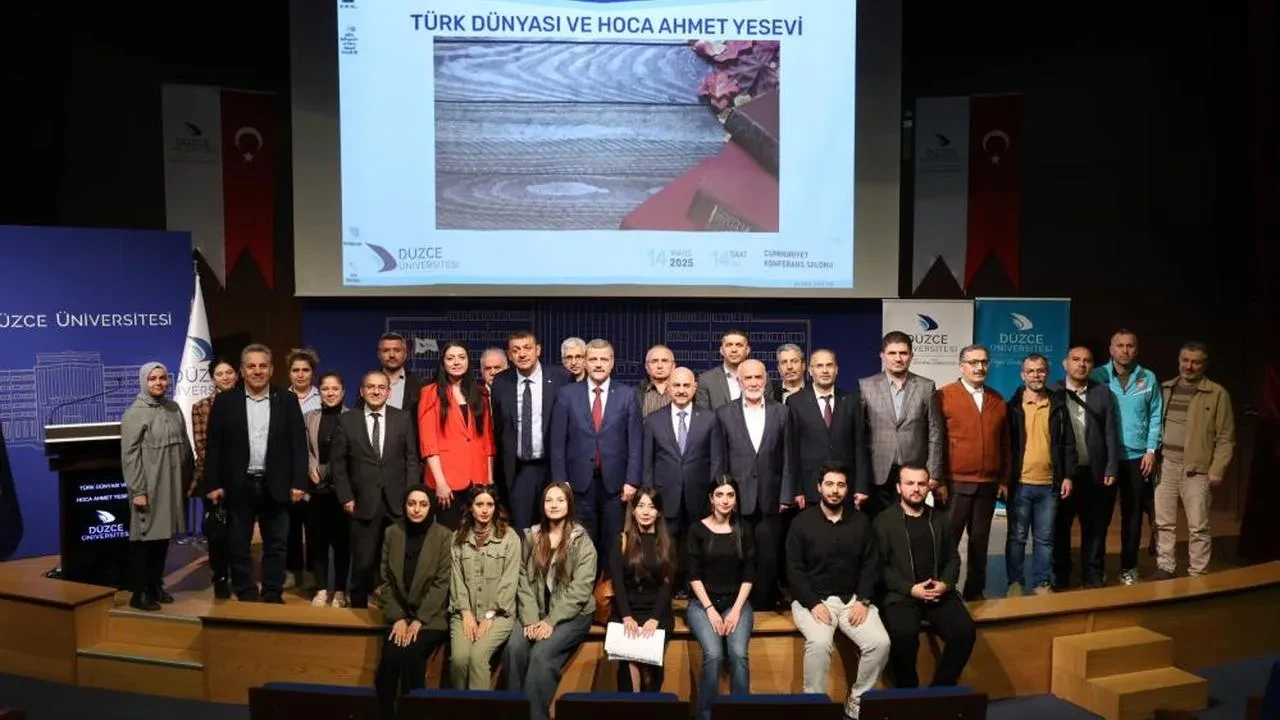 Türk Dünyası'nın kılavuzu: Hoca Ahmet Yesevi'nin Önemi Düzce'de vurgu buldu