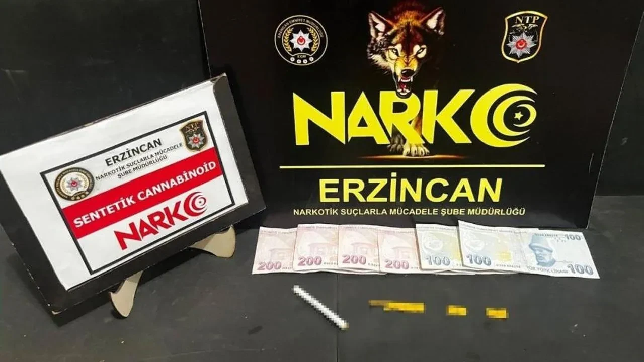 Erzincan'da uyuşturucu operasyonu! Tutuklama ve ele geçirilen maddelerle ilgili detaylar ortaya çıktı