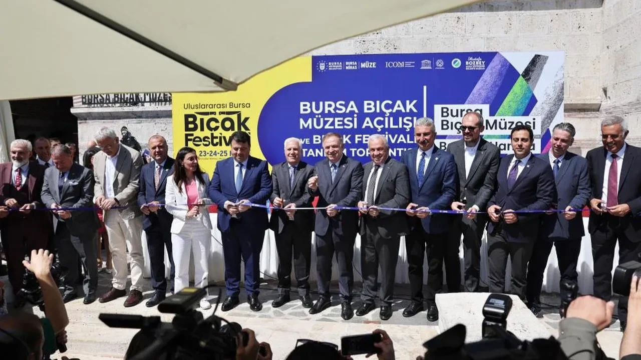 Bursa Bıçak Müzesi açıldı: Gelenek ve gelecek bir arada