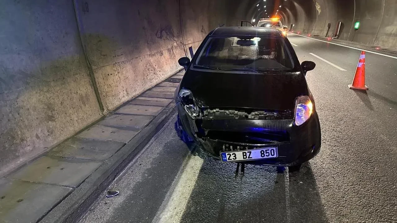 Malatya'da Erkenek Tüneli'nde kaza: Bir yaralı, soruşturma başlatıldı!