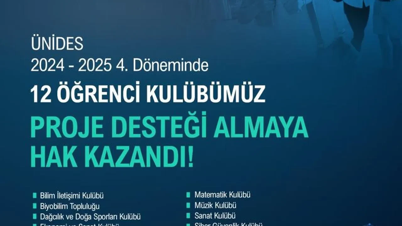 Öğrenci projelerine büyük destek: NÖHÜ'de kulüpler destek aldı