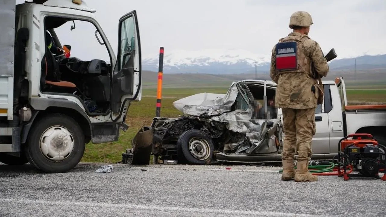 Erzurum’da jandarma bölgesinde bir ayda 17 trafik kazası