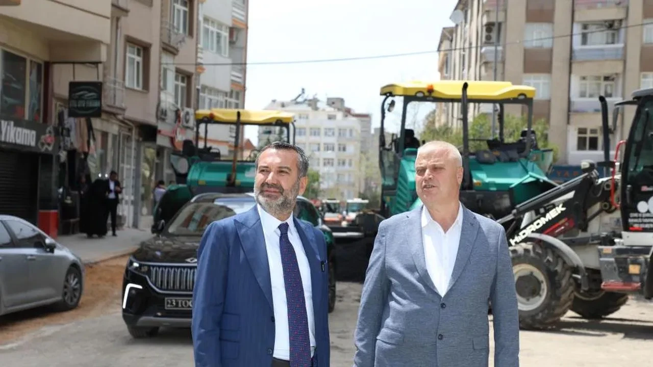 Elazığ’da asfalt yenileme seferberliği: Yenilenen yollar listesi