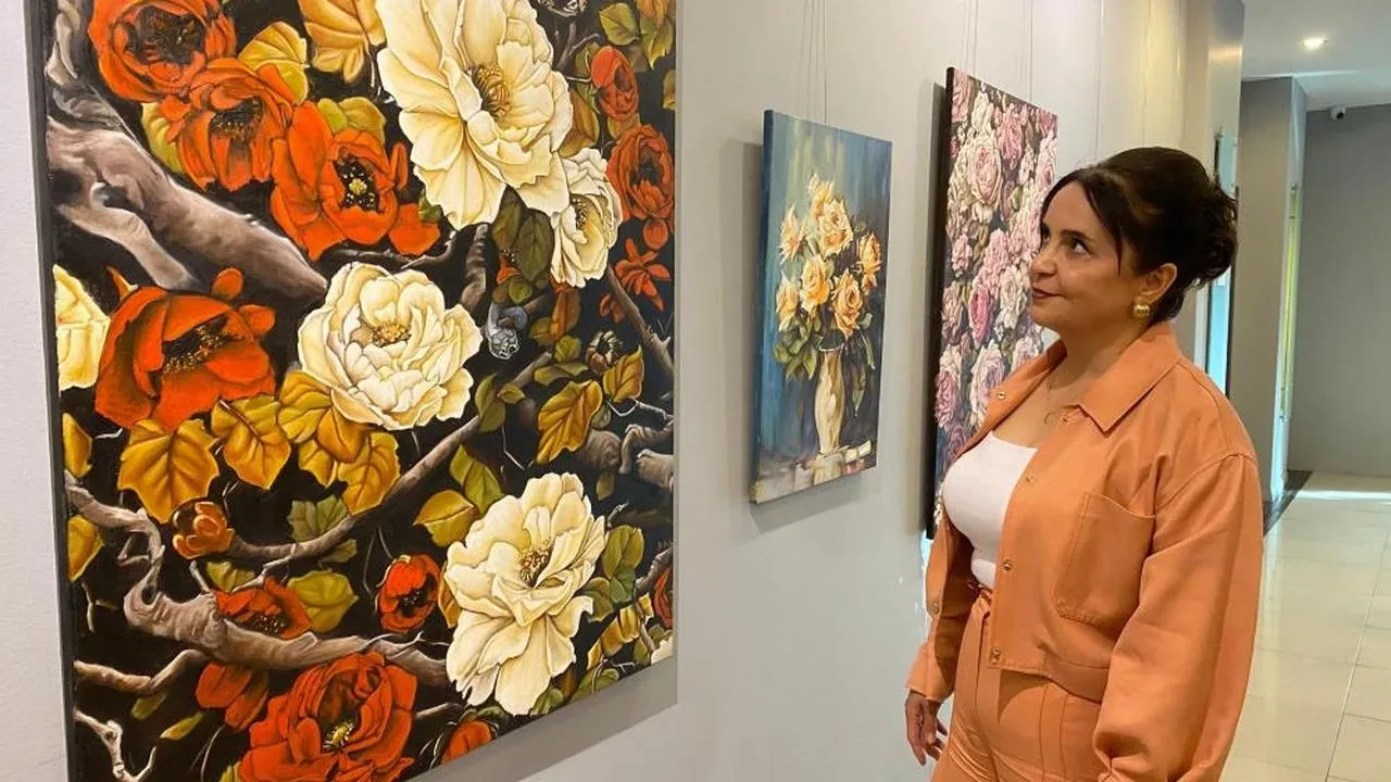 Mersinli ressam Dilek Küçükyılmaz'ın 'Sor-ma' sergisi açıldı! İşte merak edilen detaylar...