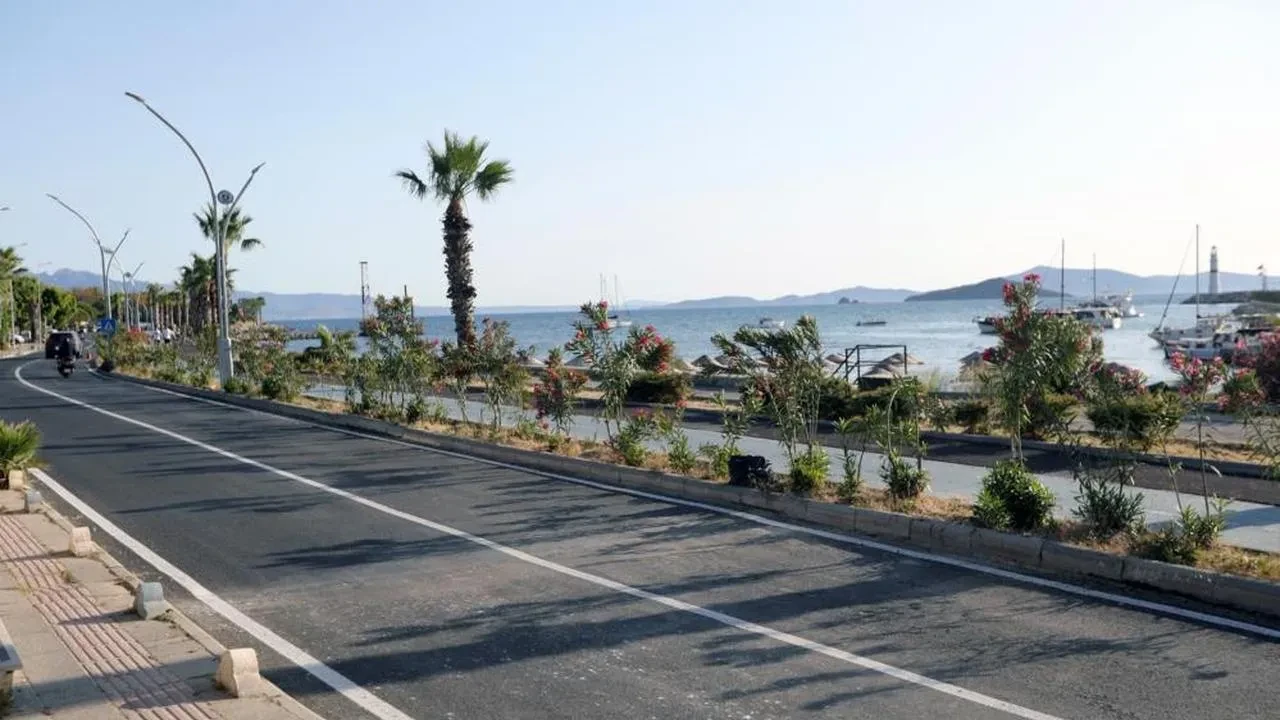 Bodrum’un 62 milyon Tl’lik yol yatırımı tamamlanıyor
