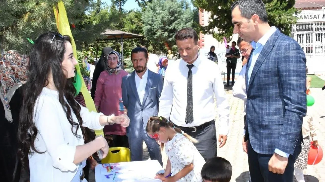 Samsat'ta renkli çocuk şenliği: Eğlence, eğitim ve unutulmaz anlar