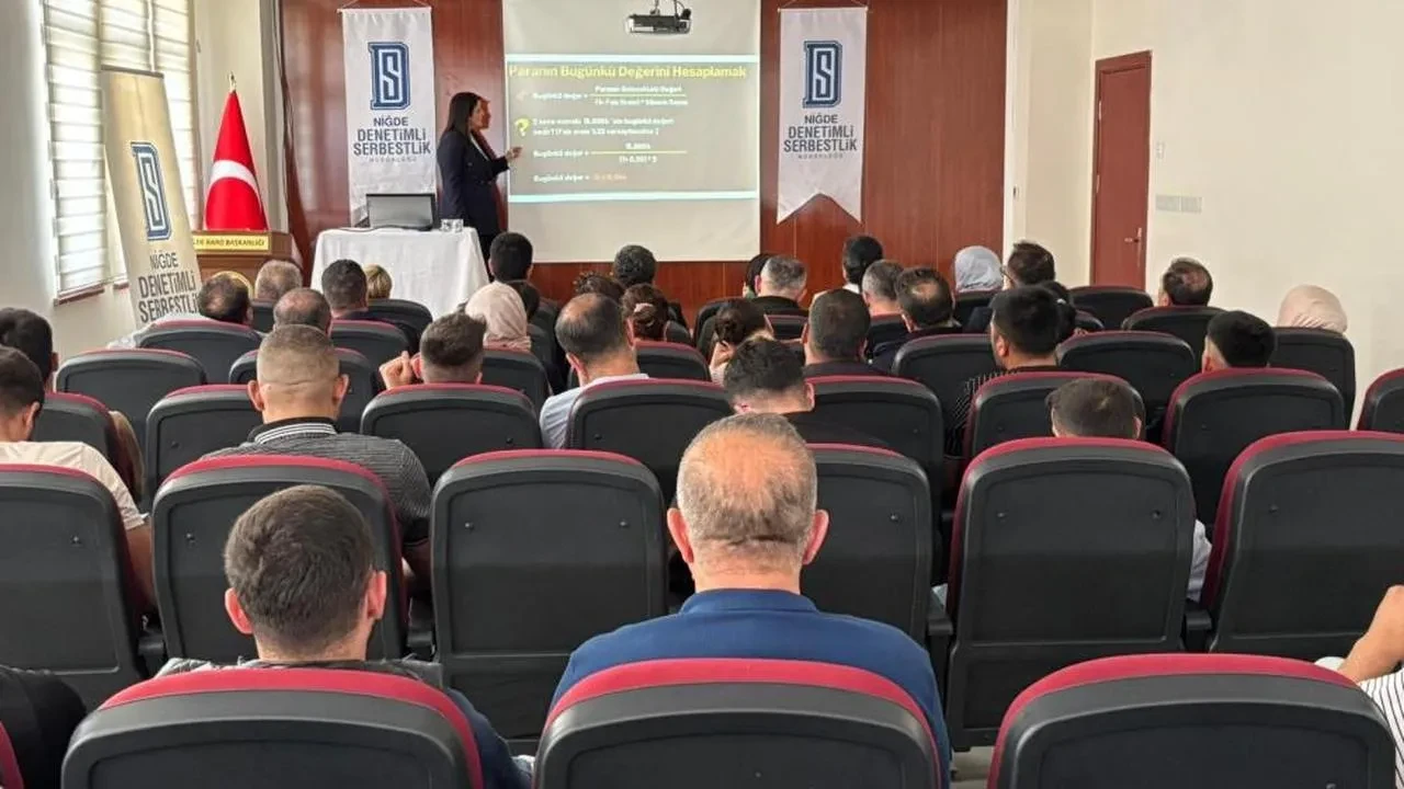 Niğde'de denetimli serbestlik yükümlülerine finansal okuryazarlıkta yeni bir dönem başladı