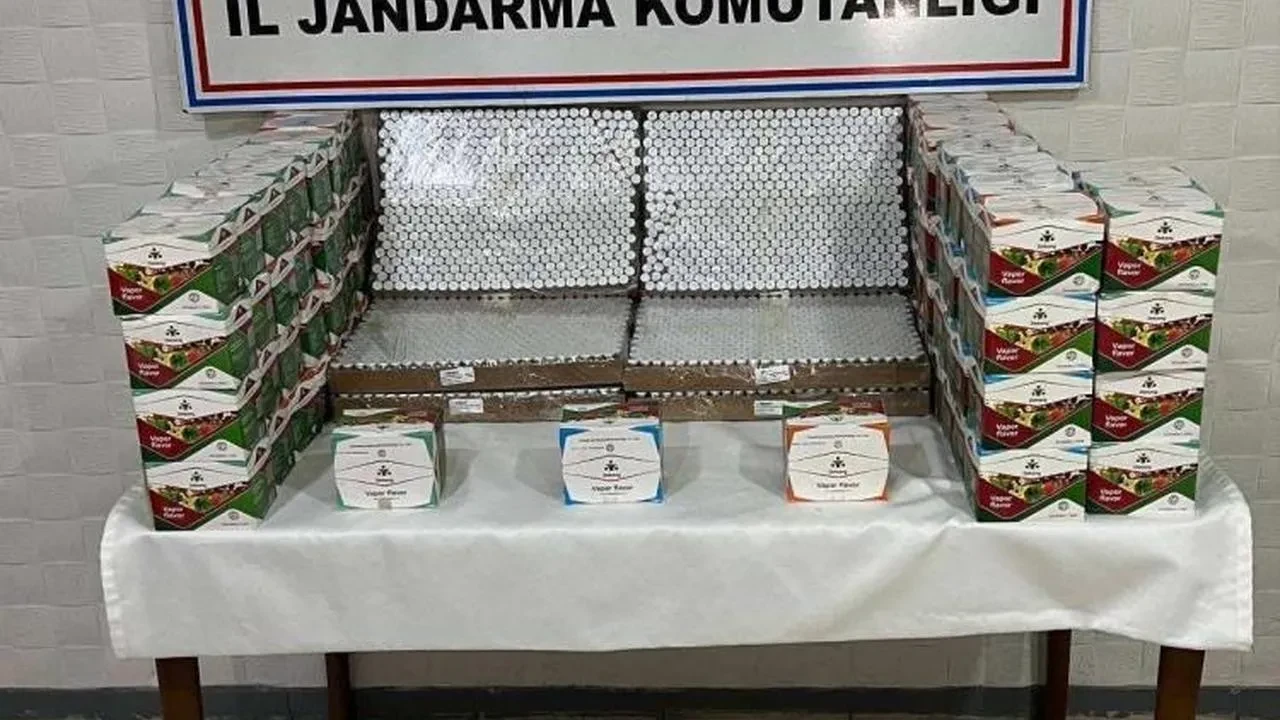 Ağrı'da büyük operasyon: 3 bin kaçak botoks ilacı ve bin 500 elektronik sigara ele geçti