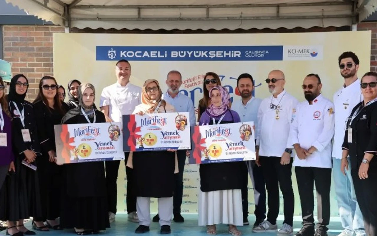 MARİFEST25 yemek yarışmasında lezzetler buluştu