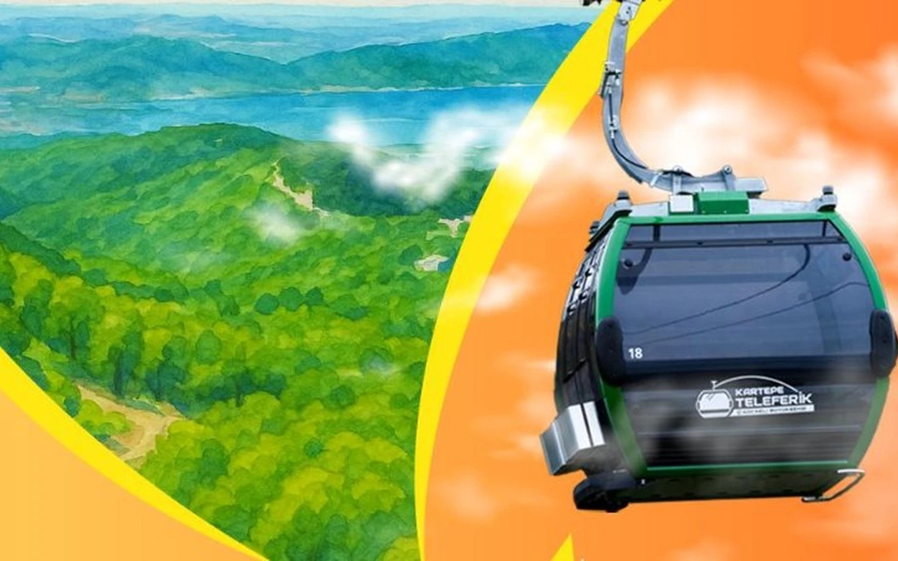 Kartepe Teleferik bayramda yüzde 50 indirime girdi