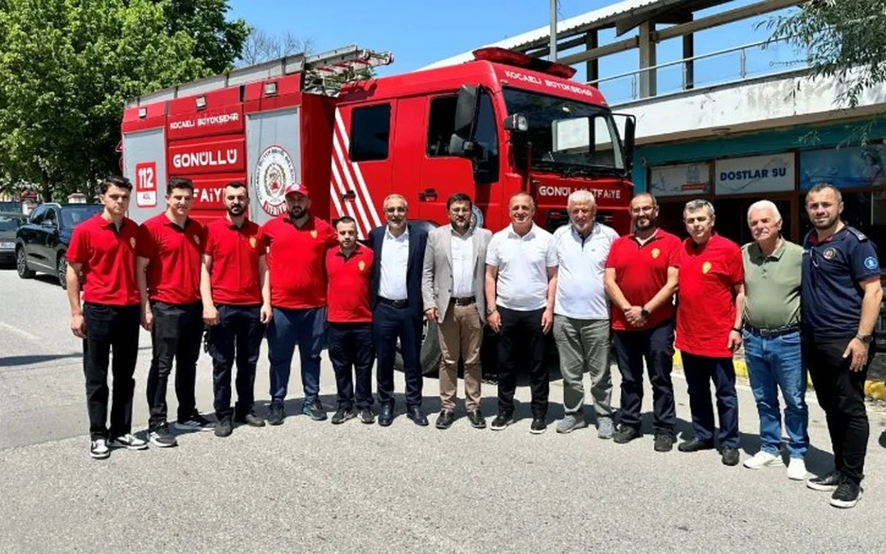 Maşukiye gönüllü itfaiyecileri 45 olaya müdahale etti