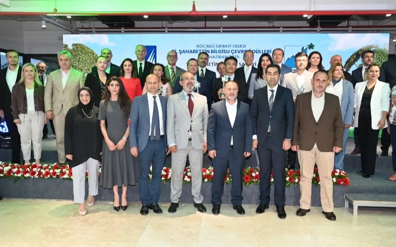 Kocaeli Sanayi Odası çevre ödülleri sahiplerini buldu
