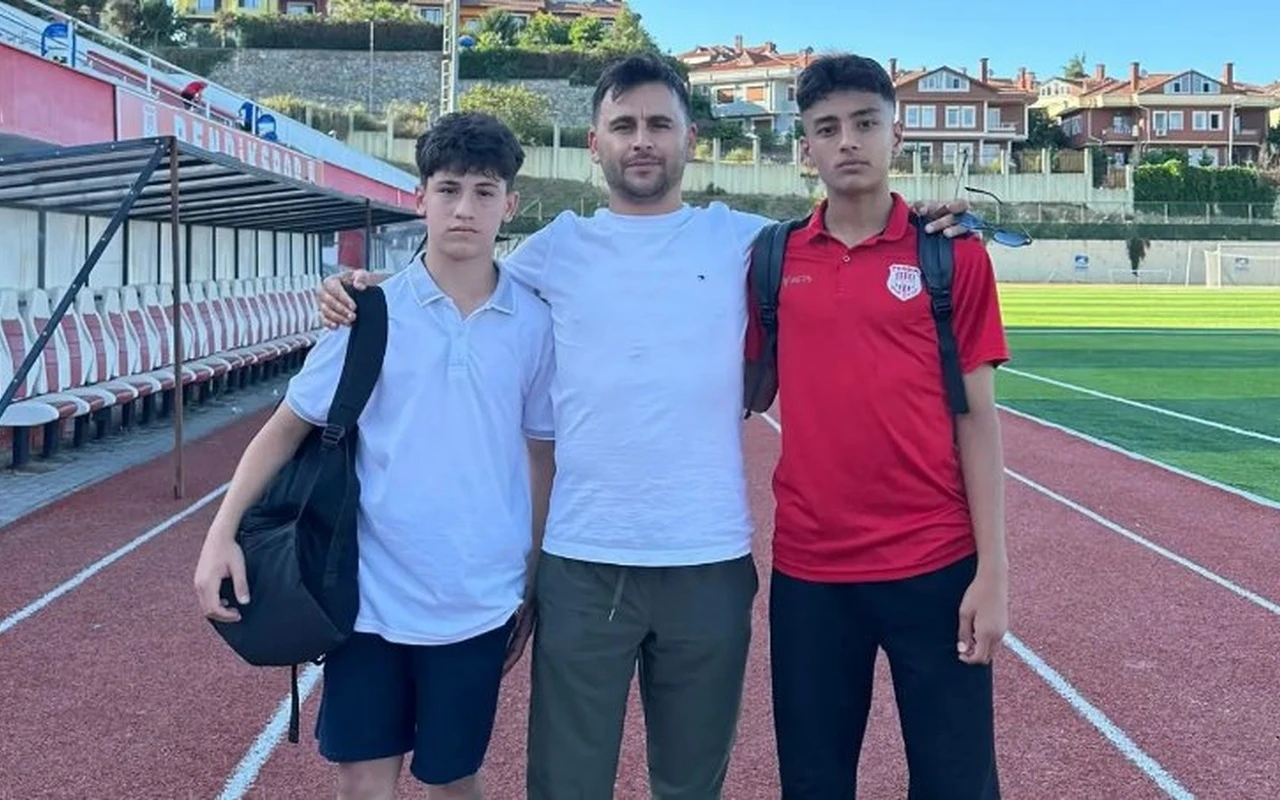 Darıca Kalespor altyapısından iki futbolcu karşılaştı