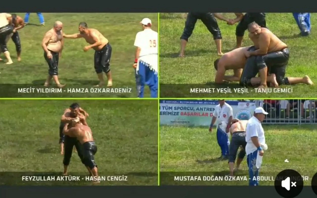 Sekapark Yağlı Güreşleri dijital platformlarda rekor kırdı