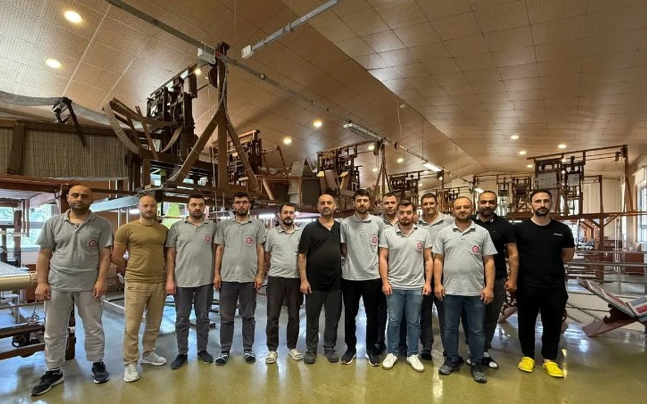 Hereke halı fabrikası 182 yıldır üretim yapıyor