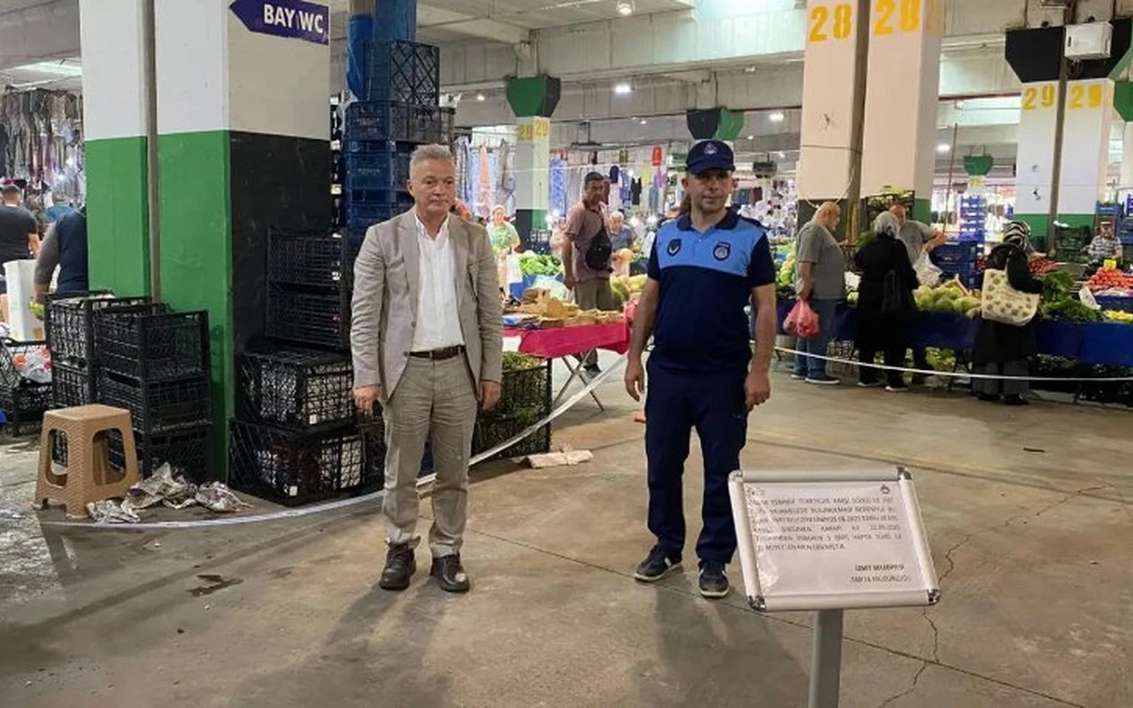 Pazarcı esnafı kötü davranış nedeniyle cezalandırıldı