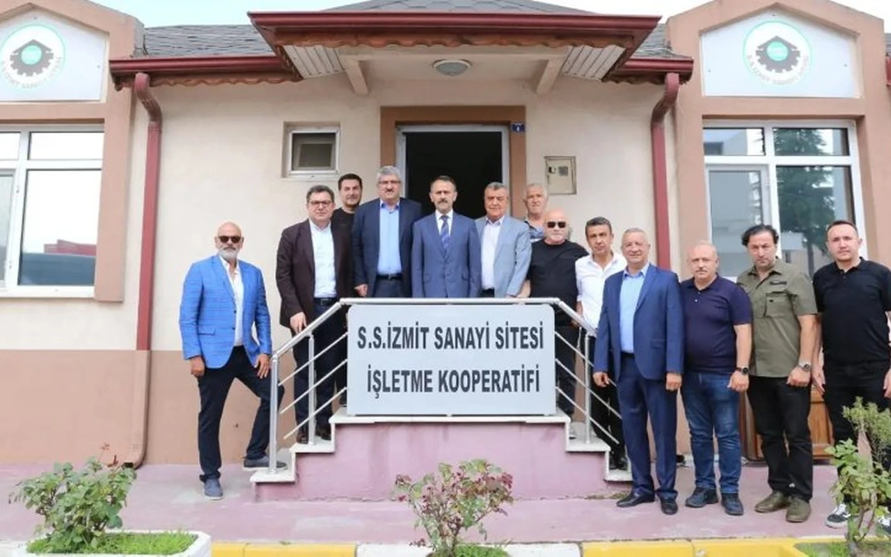 Kocaeli Valisi İzmit Sanayi esnafını ziyaret etti