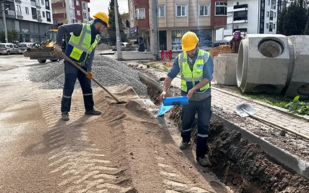 Çayırova altyapısı modernleşiyor taşkın riski azalıyor