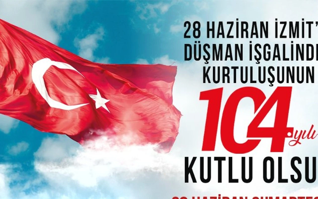 İzmit kurtuluşunun 104 yılı törenlerle kutlanacak