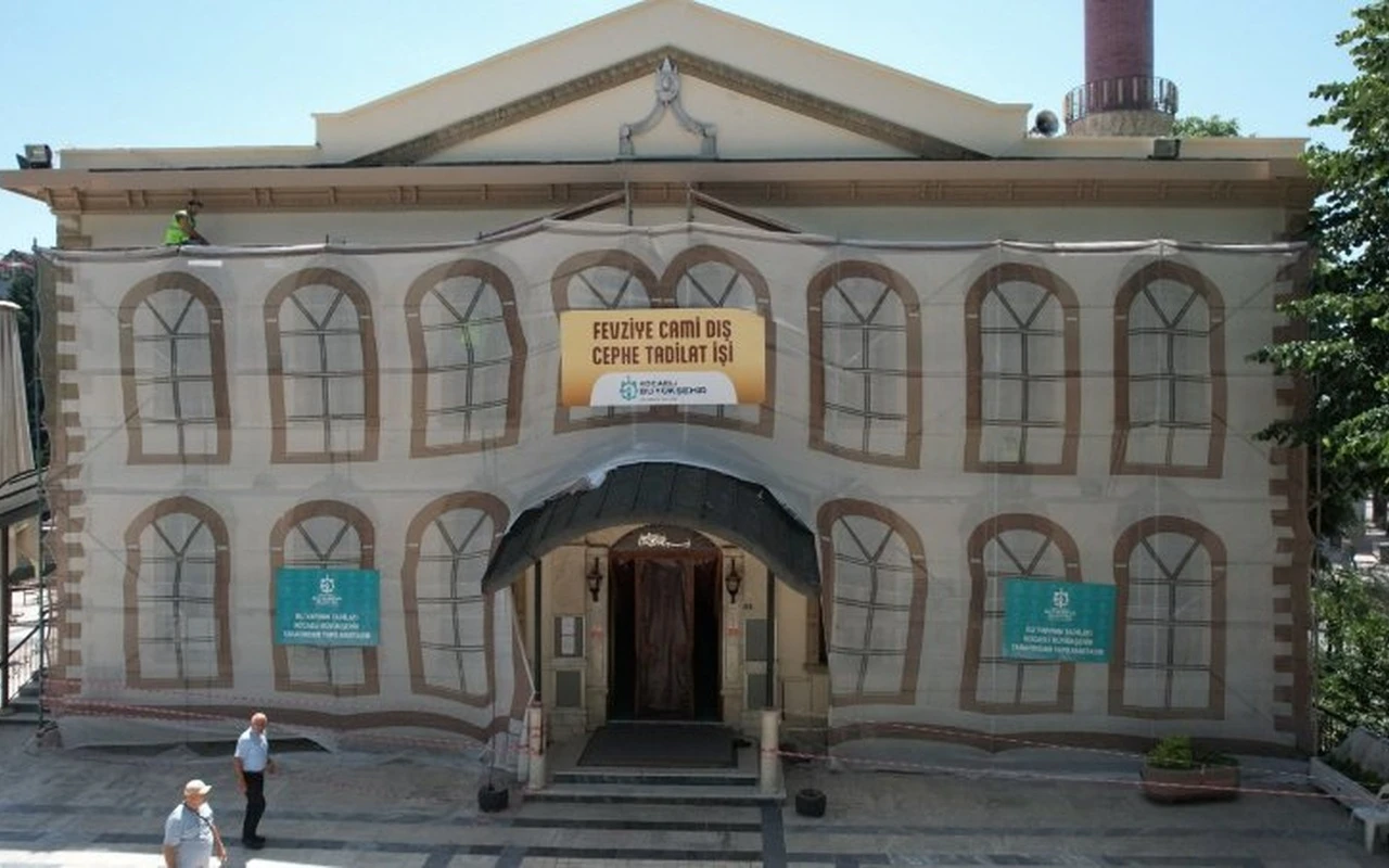 Tarihi Fevziye Camii yeni görünümüne kavuştu
