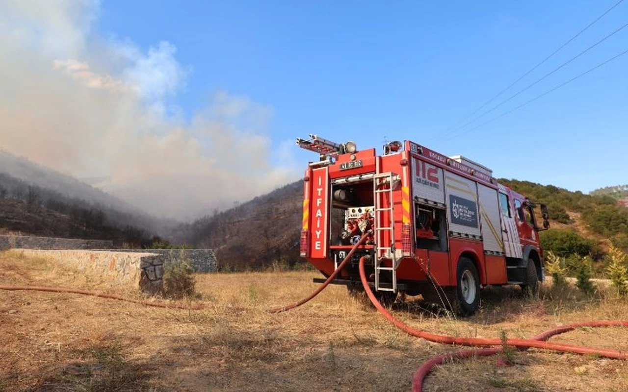 Kocaeli itfaiyesi orman yangınlarına karşı uyardı