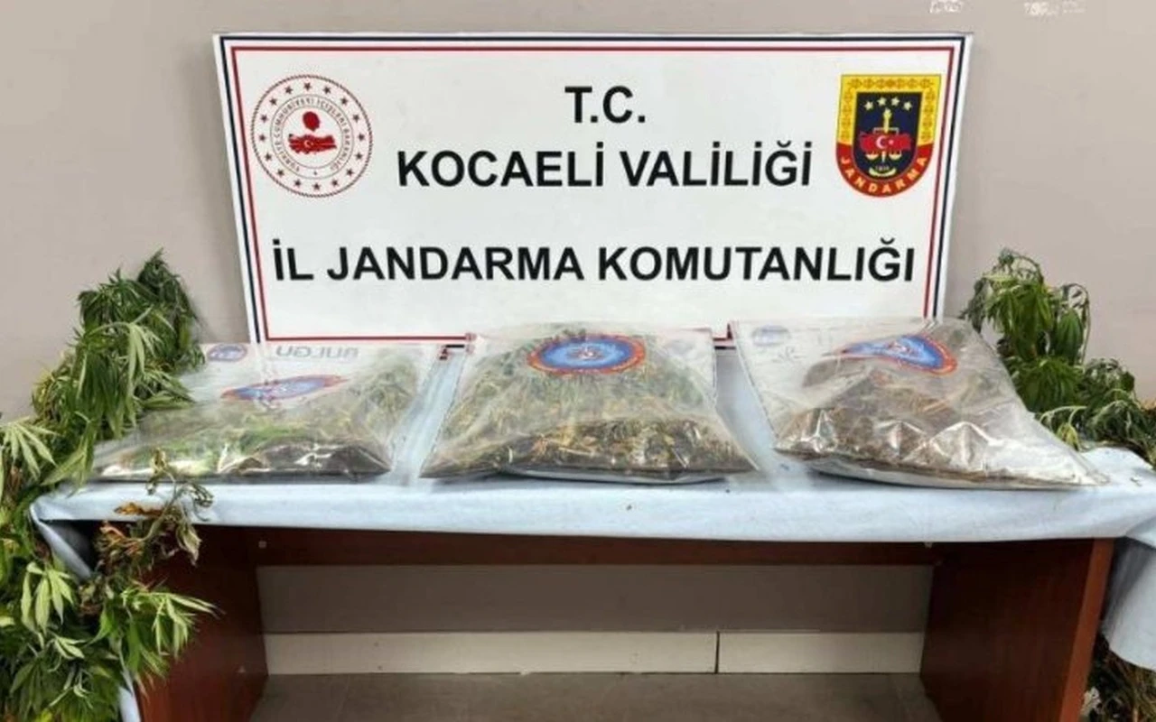 Kocaeli operasyonunda uyuşturucu ele geçirildi