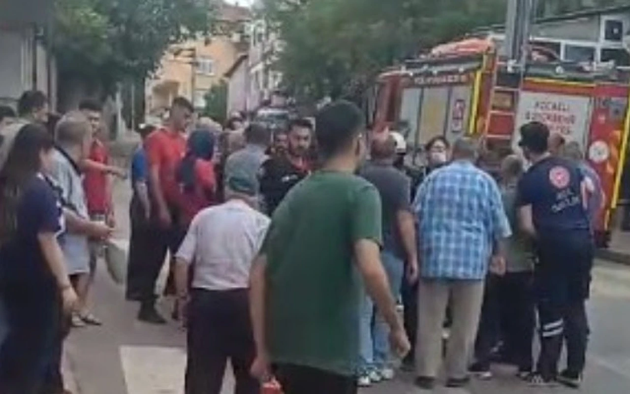 İzmit'te minibüs kazasında yaşlı adam yaralandı