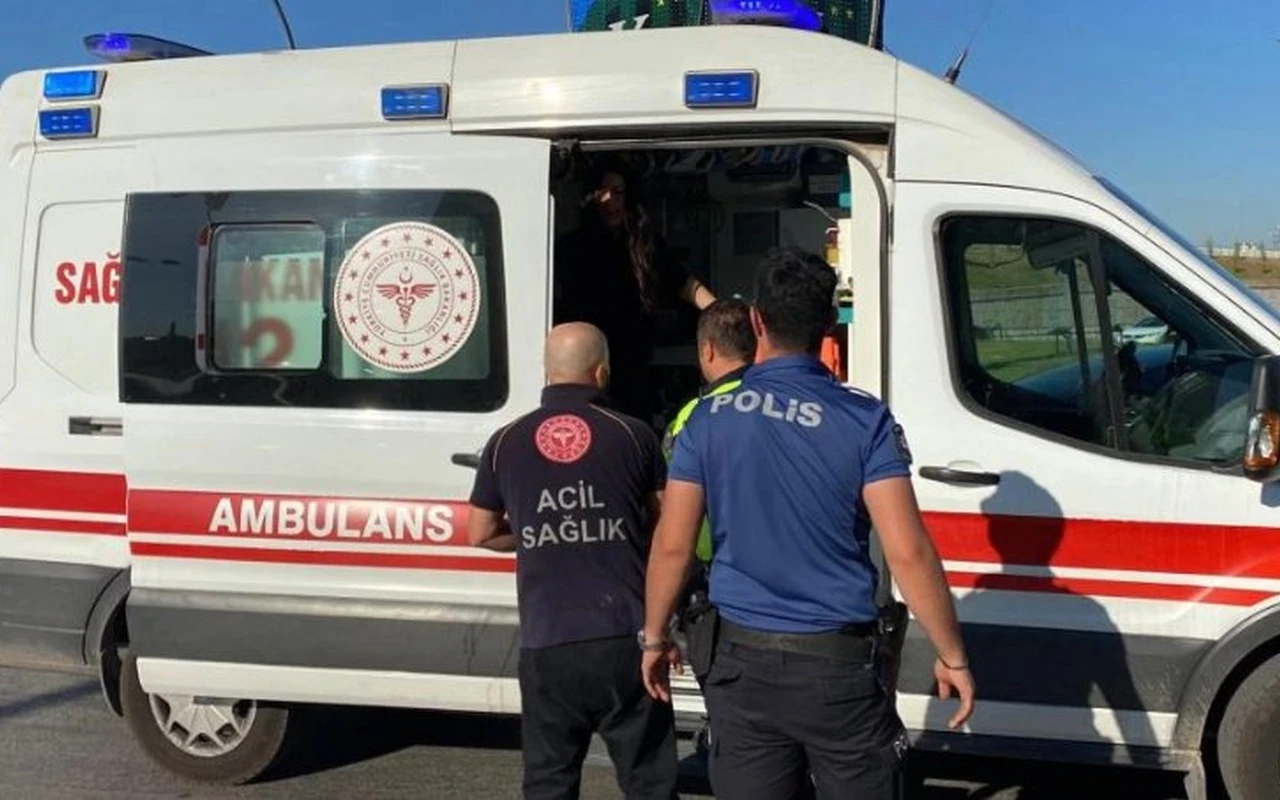 Kartepe’de motosikletli ağır yaralandı