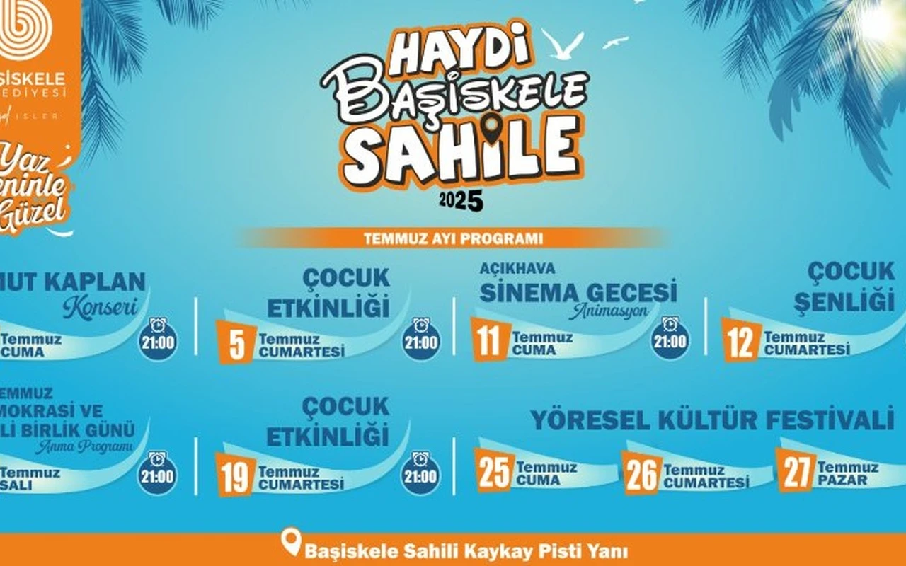 Başiskele sahilinde yaz etkinlikleri başlıyor