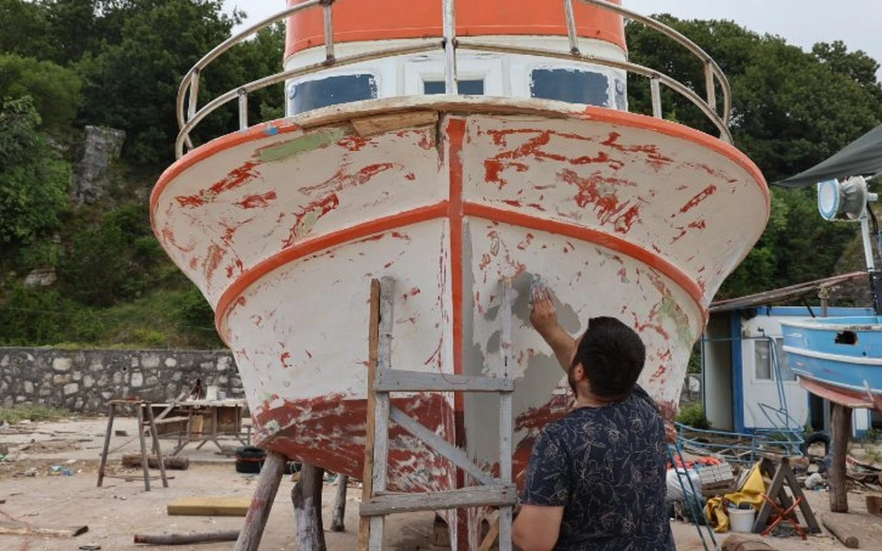 Kocaeli balıkçıları yeni sezona hazırlanıyor