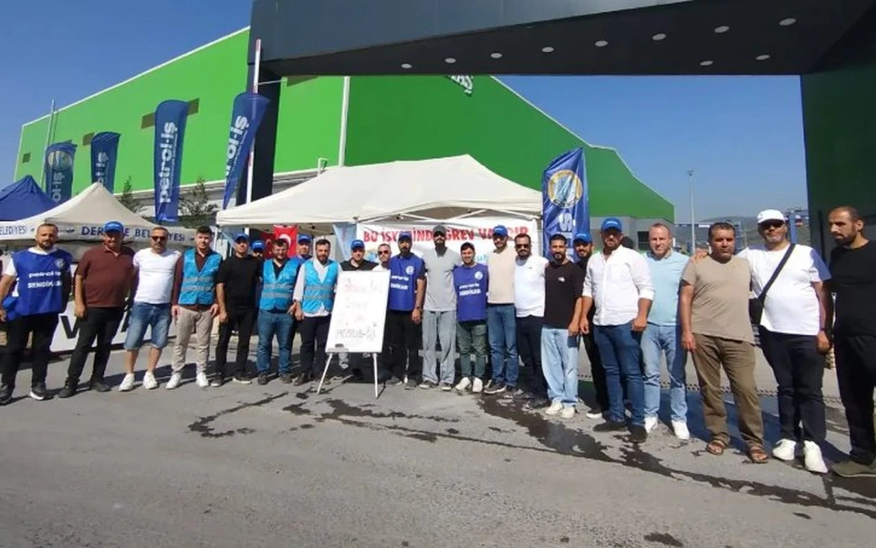 Saadet Gençlik Kolları Gübre Taş işçilerini ziyaret