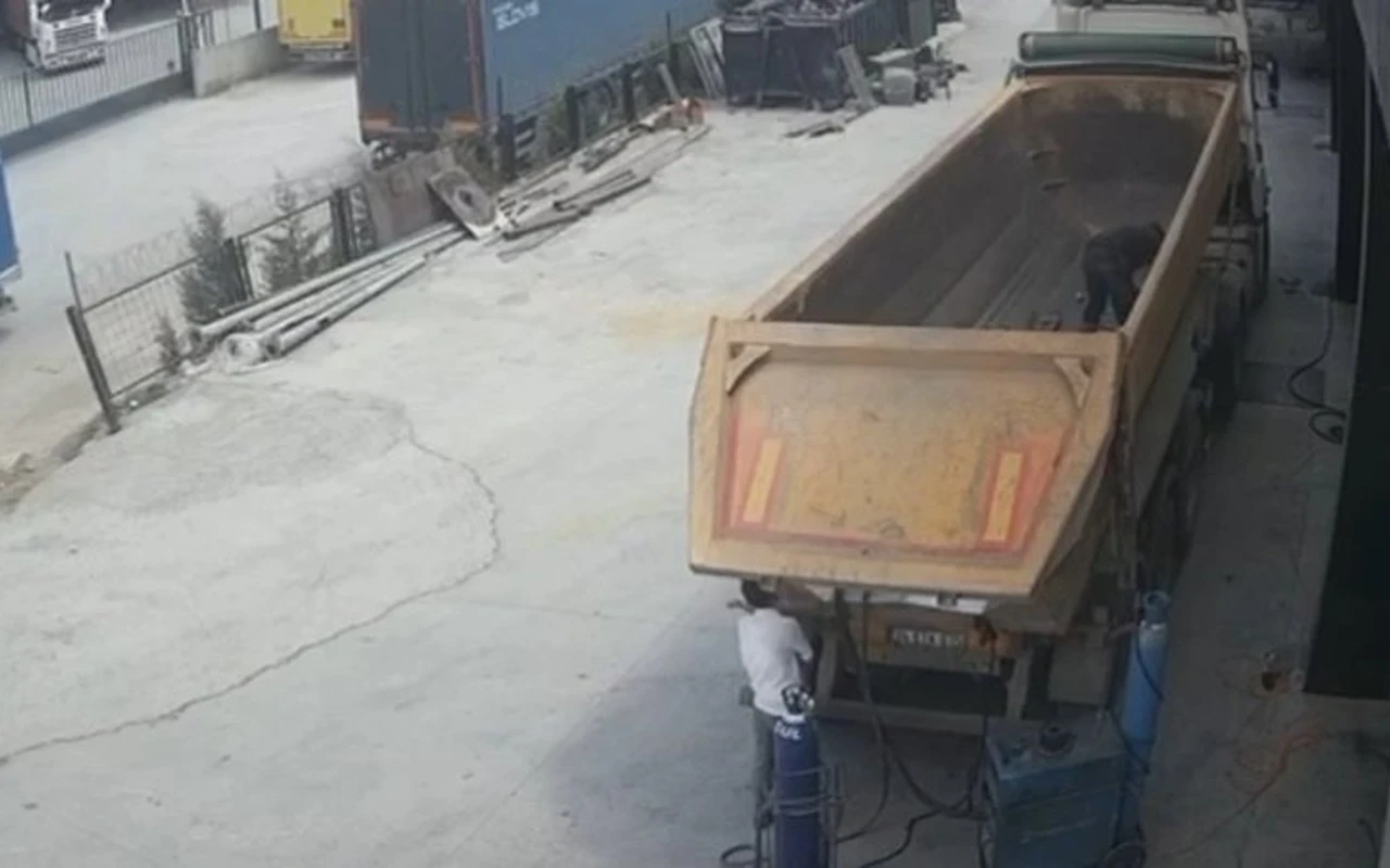 Gebze’de tır şoförü kaza sonucu hayatını kaybetti