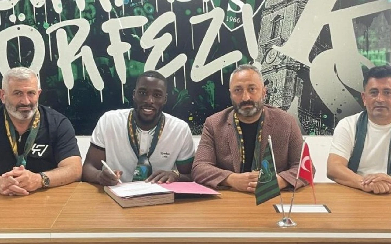 Kocaelispor Haidara ile sözleşme imzaladı
