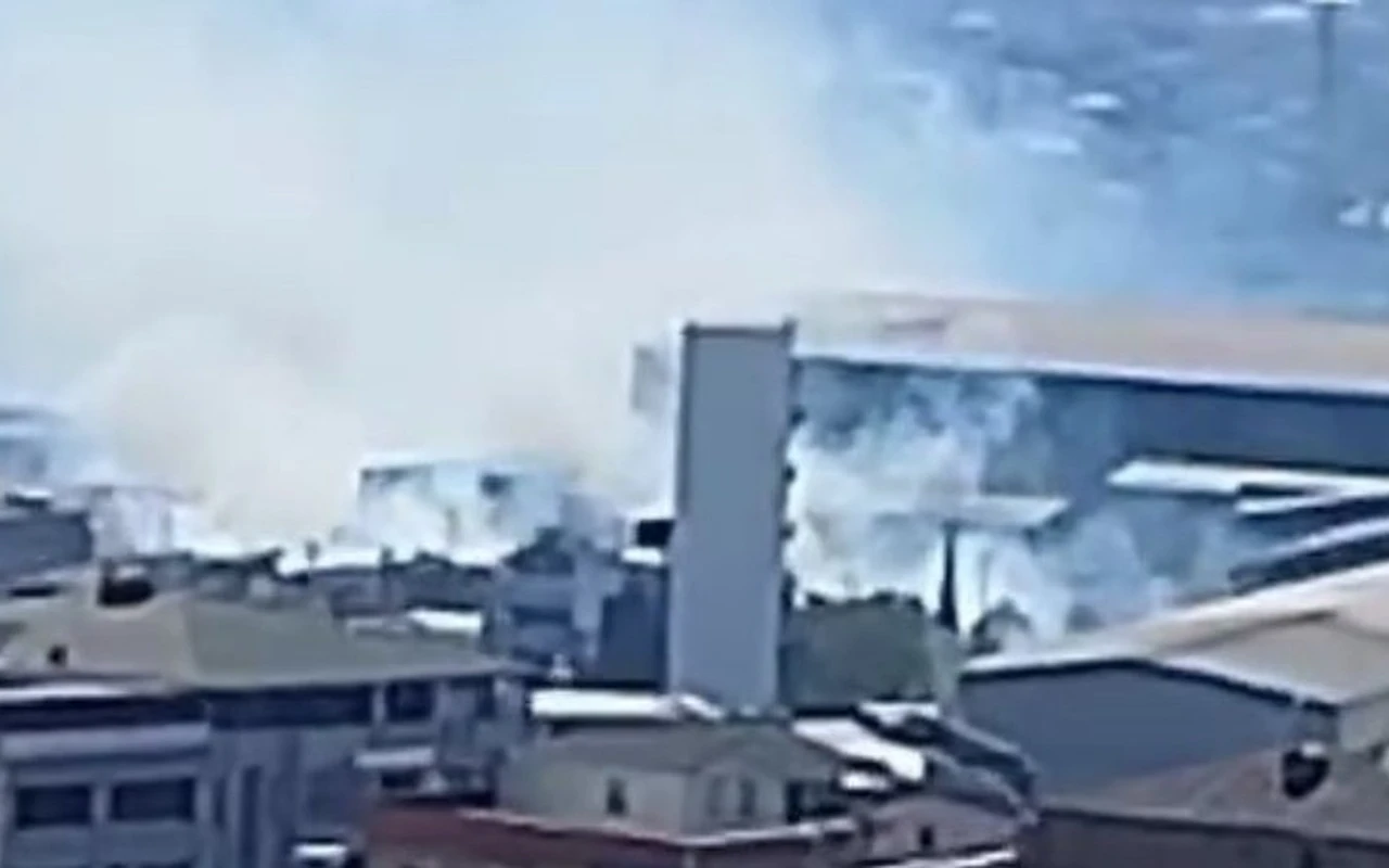 Diler Demir Çelik fabrikasında patlama yangın çıkardı