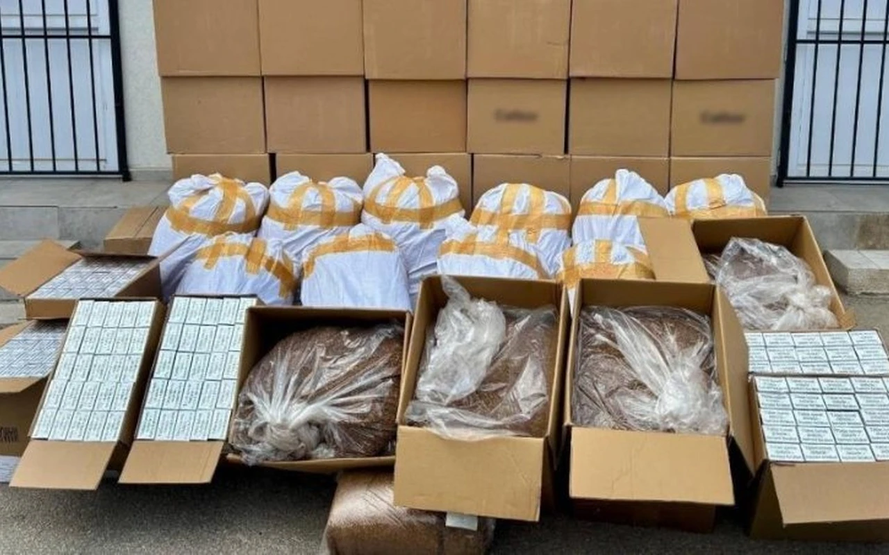 Kocaeli'de tütün kaçakçılığı operasyonu gerçekleşti