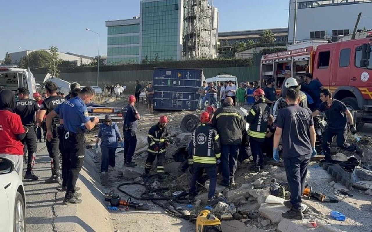 Dilovası’nda trafik kazası 5 ölü verdi