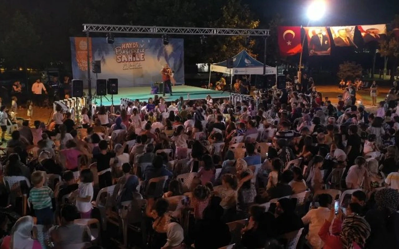 Başiskele sahilinde yaz etkinlikleri başladı gerçekleşti