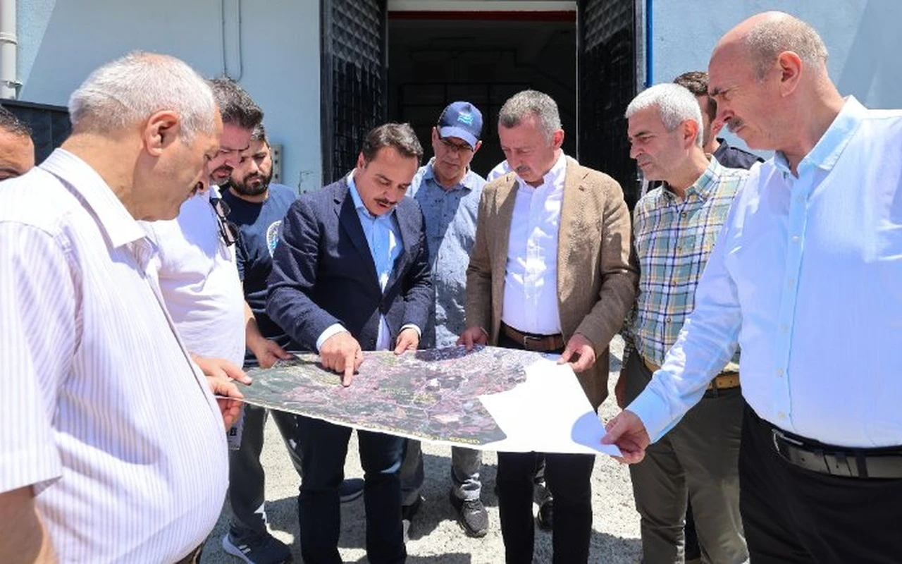 Büyükakın Cumaköy altyapı yatırımlarını inceledi