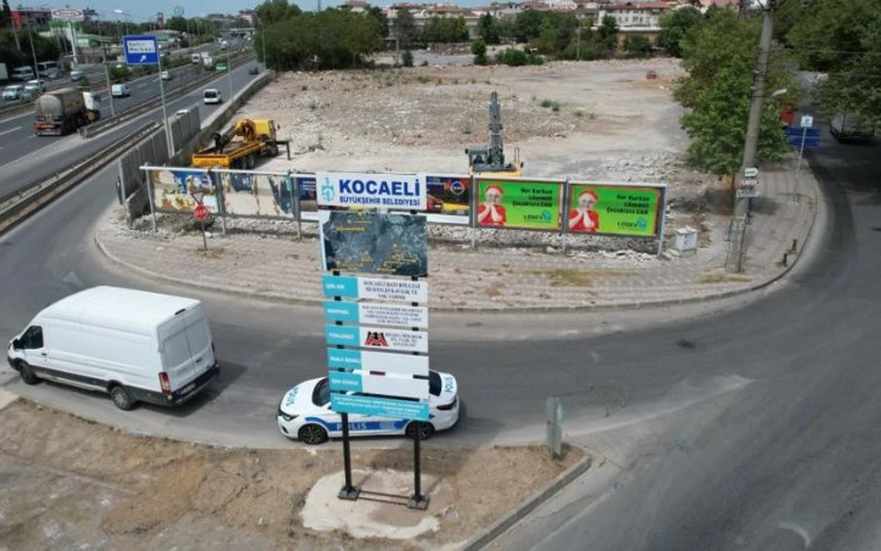 Gebze bölgesinde trafik yoğunluğu azaltılacak