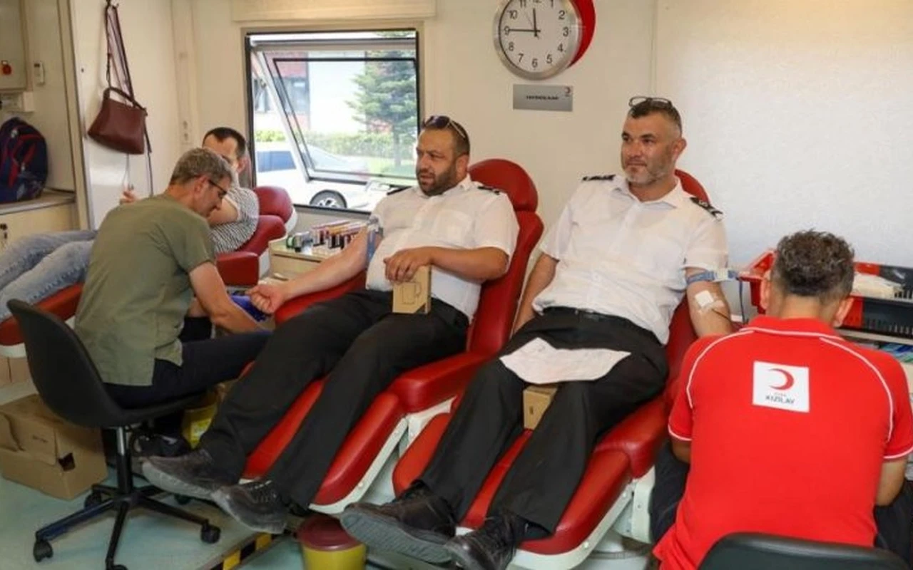 UlaşımPark çalışanları kan bağışında bulundu