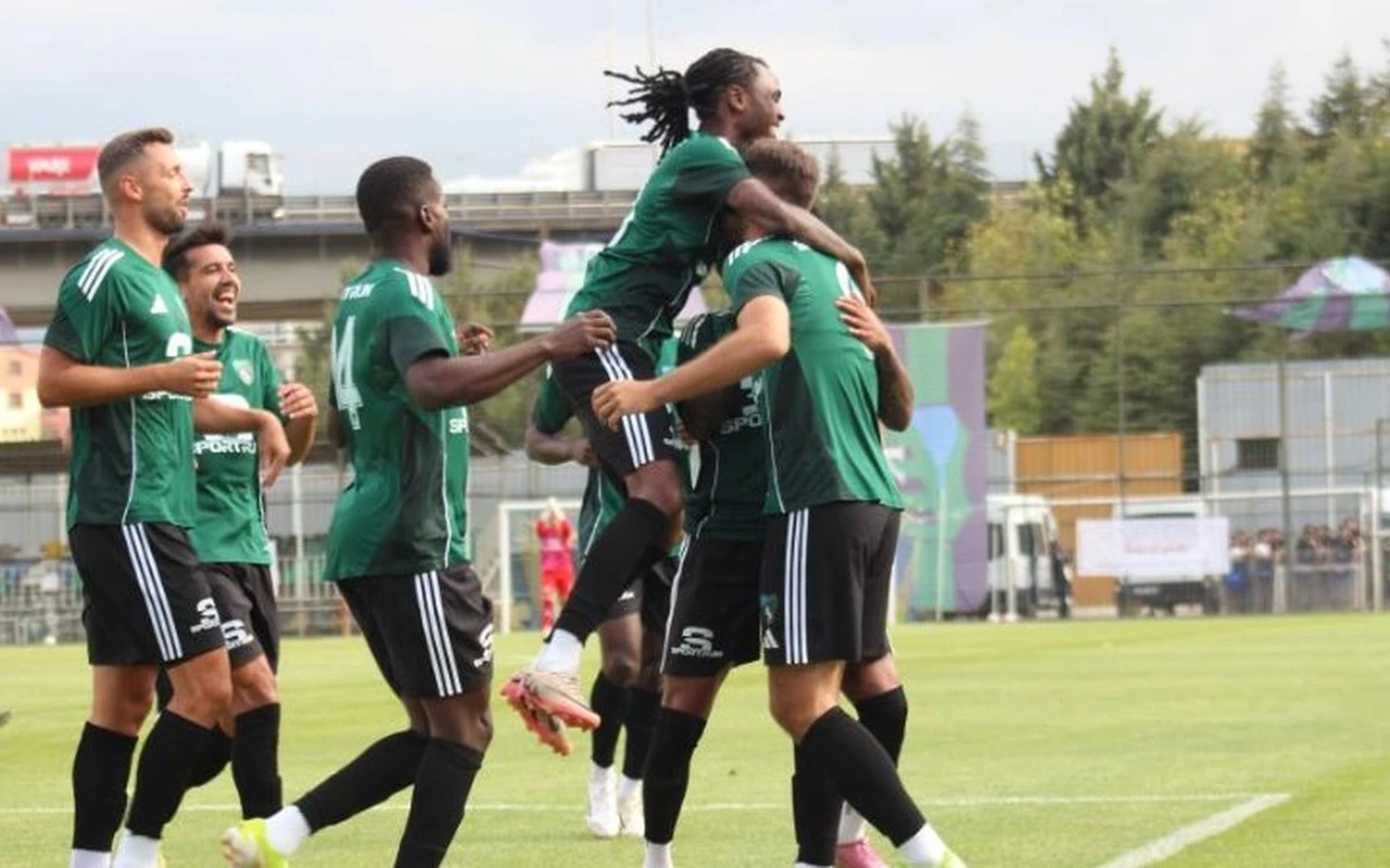 Kocaelispor hazırlık maçını 2-0 kazandı