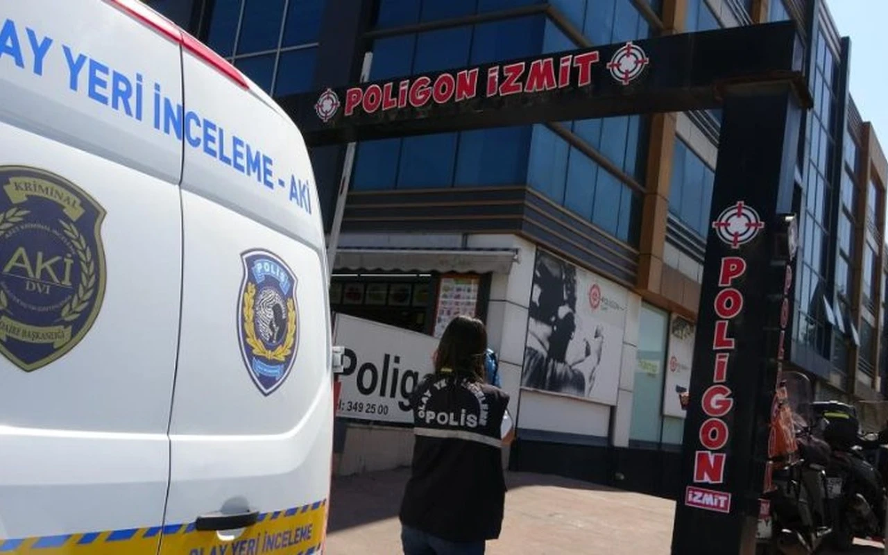 Başiskele poligonunda genç başından vuruldu