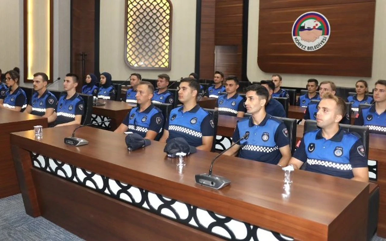 Körfez’e yeni zabıtalar göreve başladı