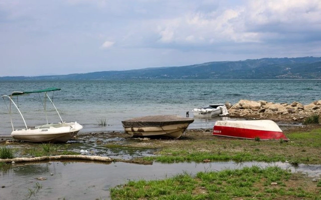 Sapanca Gölü kritik seviyeye düştü